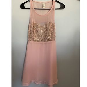 Forever 21 Pink-Sparkly Dress